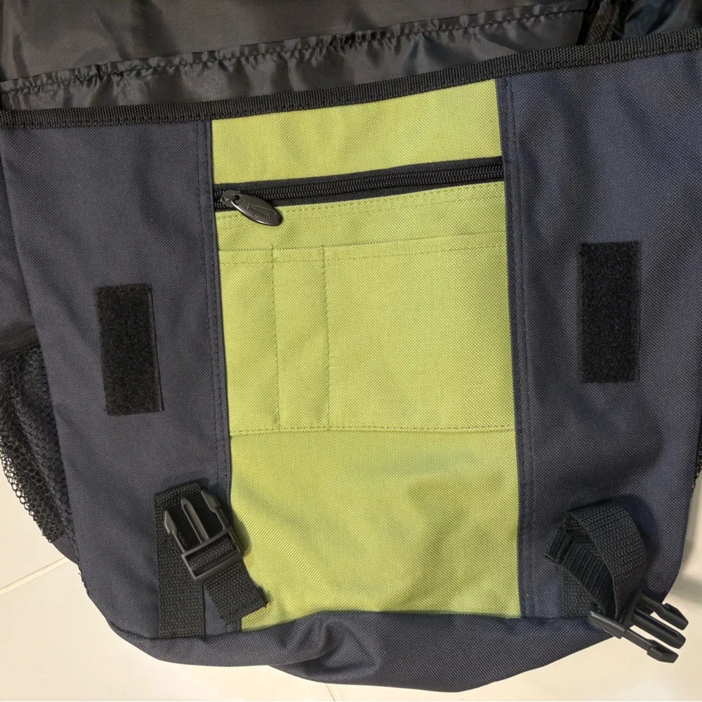 Laptop Bag Navy Green Black Men's Bag Work Bag Computer Bag